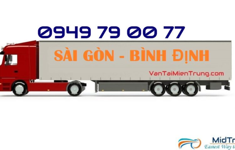 Chành xe vận chuyển hàng Sài Gòn đi Bình Định