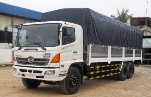 xe 15 tấn vận chuyển hàng từ Hà Nội đi Quy Nhơn - Bình Định