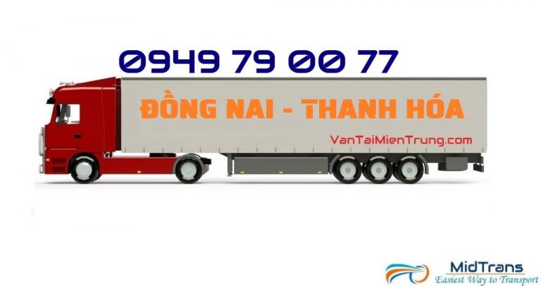 Vận chuyển hàng Đồng Nai đi Thanh Hóa