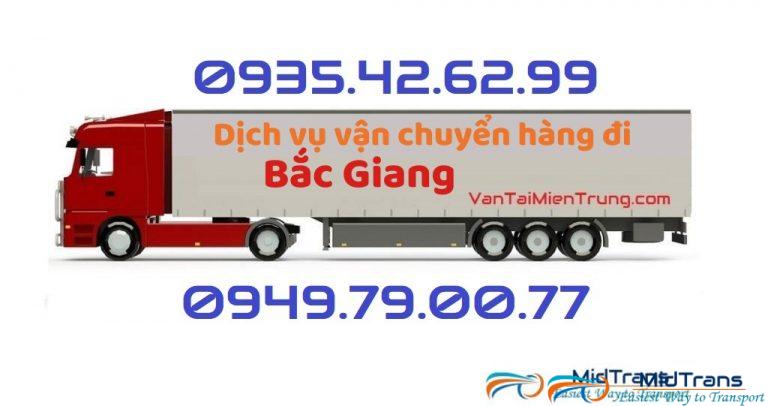 Vận chuyển hàng đi Bắc Giang