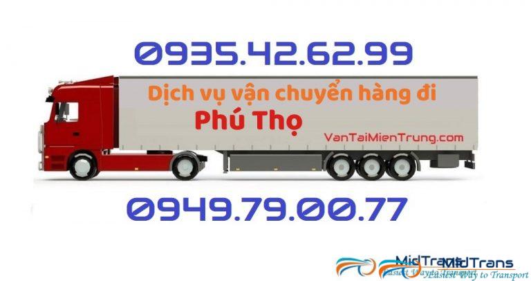 Vận chuyển hàng đi Phú Thọ