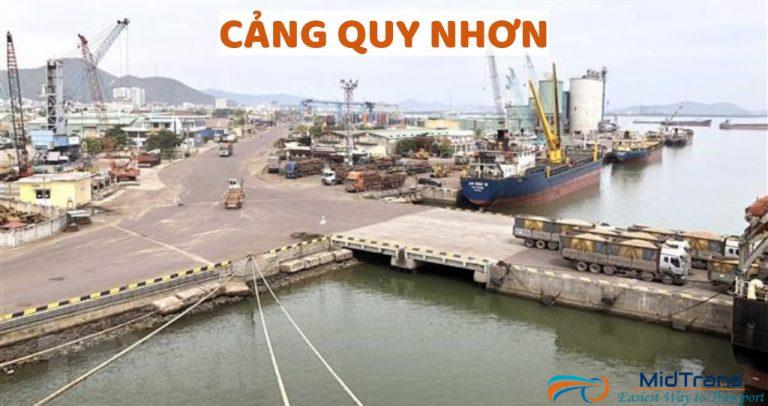 Vận chuyển trung chuyển hàng từ cảng Quy Nhơn – Bình Định
