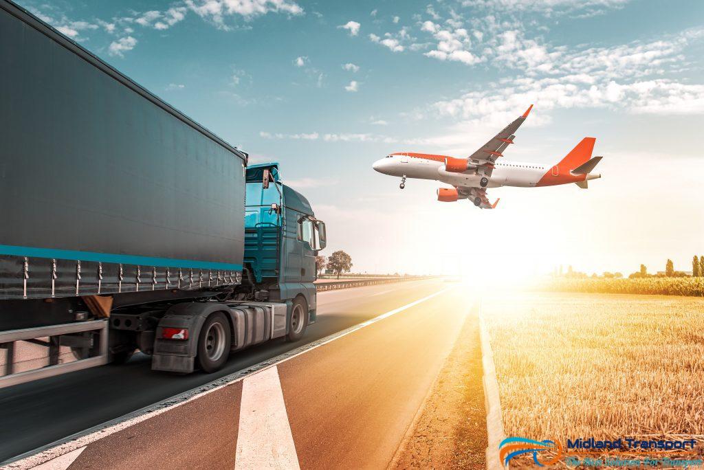 Các phương thức vận tải vận tải đa phương thức Mô hình vận tải bộ – vận tải hàng không (Road- Air):
