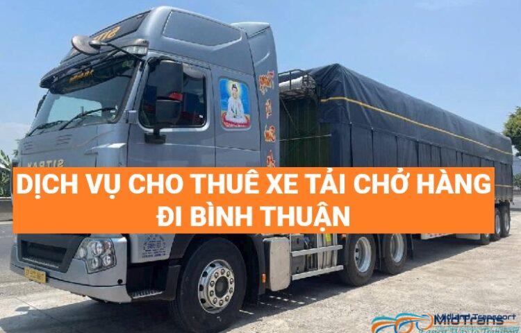 Thuê xe tải đi Bình Thuận