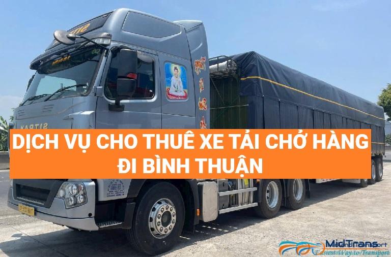 Thuê xe tải đi Bình Thuận
