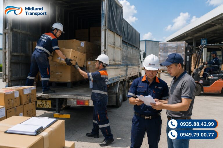 Kinh nghiệm vận chuyển quy trình vận chuyển hàng hóa bằng xe tải boc-xep-va-kiem-dem-hang-hoa