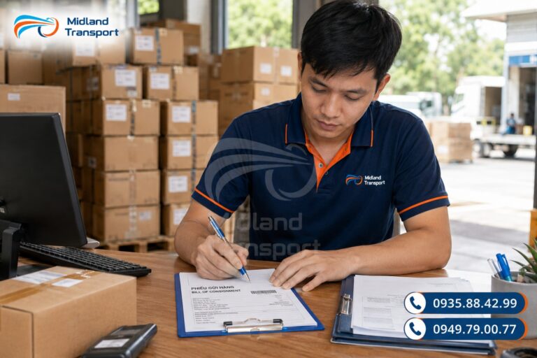Kinh nghiệm vận chuyển giấy tờ vận chuyển hàng hóa đường bộ phieu-gui-hang-duong-bo