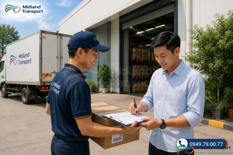 Vận chuyển Miền Nam ⇋ Trung Cước vận chuyển TP.HCM - Miền Trung Kiểm tra và bàn giao hàng hóa