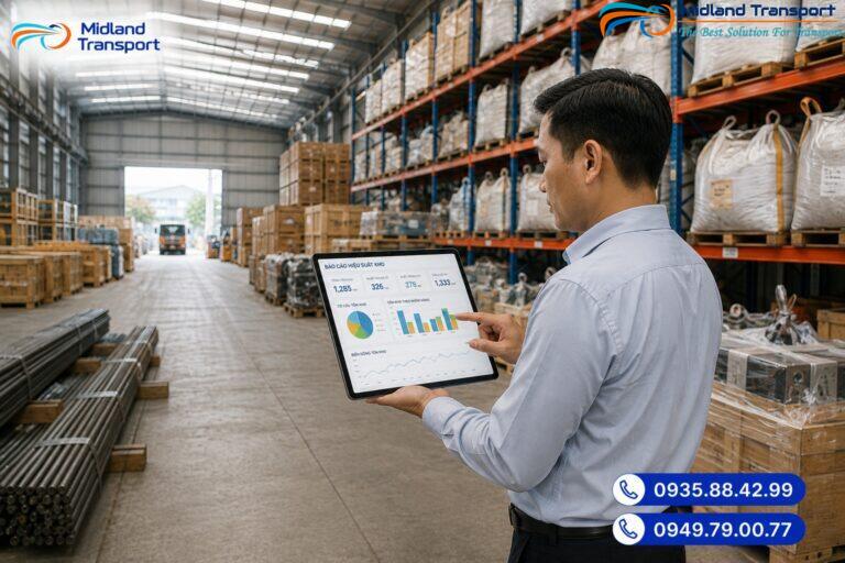 Ngành nghề Logistics Quản lý kho Quản lý theo dõi và tối ưu hiệu xuất kho thông qua các số liệu về tốc độ xử lý đơn hàng