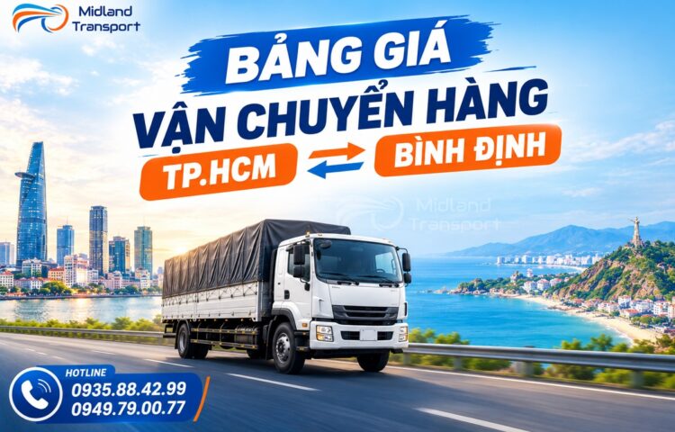 Bảng Giá Vận Chuyển Hàng Tp.HCM ⇋ Bình Định