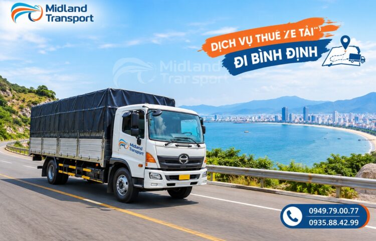 Dịch Vụ Thuê Xe Tải Đi Bình Định Từ 8-22 Tấn Và Đầu Kéo