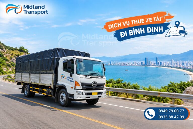 Dịch Vụ Thuê Xe Tải Đi Bình Định Từ 8-22 Tấn Và Đầu Kéo