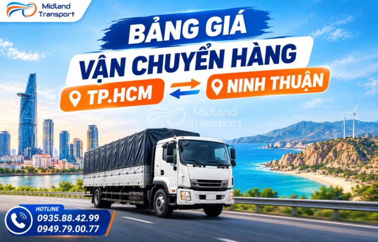 Bảng Giá Vận Chuyển Hàng Tp.HCM ⇋ Ninh Thuận