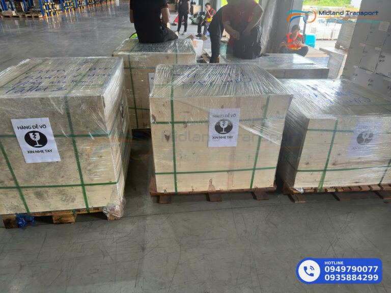 Quy Cách Pallet Và Đóng Kiện Hàng Khô Khi Vận Chuyển Đường Bộ